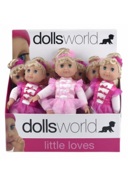 Lalka bobas 30 cm Little ballerina