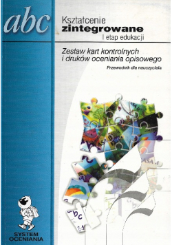 ABC kształcenie zintegrowane I etap edukacji