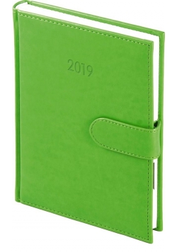 Kalendarz 2019 B5 Dzienny Nebraska magnes Seledyn