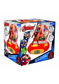 Budzik z projektorem 3D Iron Man Avengers Lexibook RP510AV