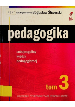 Pedagogika Tom 3