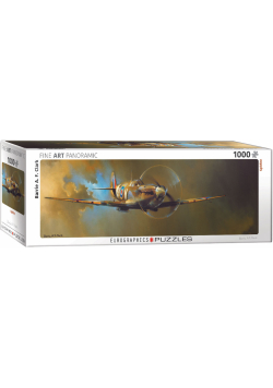 Puzzle 1000 panoramic Spitfire by Barrie A.F. Clark 6010-0952