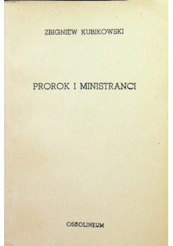 Prorok i ministranci