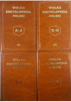 Wielka encyklopedia Polski Tom I do IV