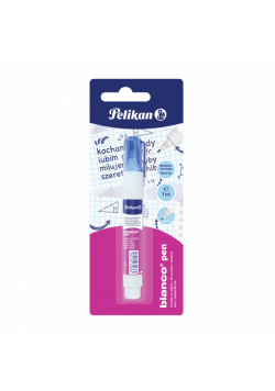 Korektor płynny w piórze Blanco 7ml Pelikan