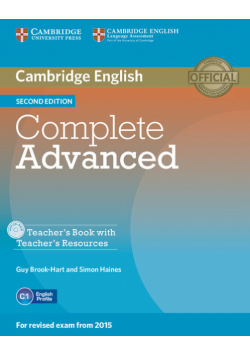 Complete Advanced Teacher's Book + CD