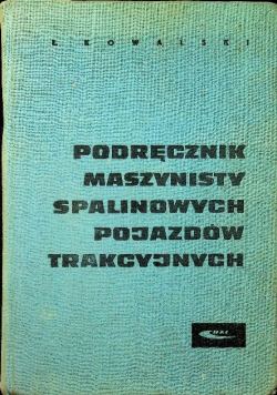 Podręcznik maszynisty spalinowych pojazdów