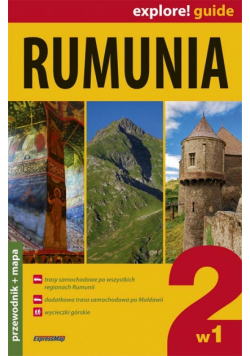 Rumunia - przewodnik + mapa  2 w 1