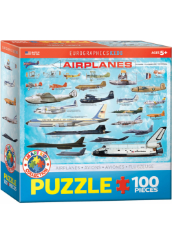 Puzzle 100 Smartkids Airplanes 6100-0086