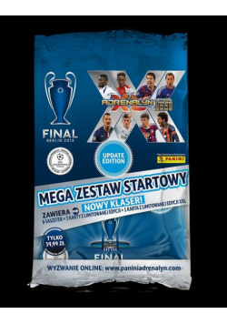 Adrenalyn XL Mega zestaw startowy Update Edition