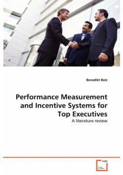 Performance Measurement and Incentive Systems for Top Executives