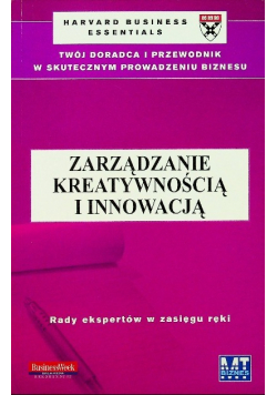 Zarządzanie kreatywnością i innowacją
