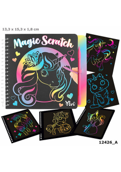 Zestaw Mini Magic Scratch Ylvi z jednorożcem 12426A