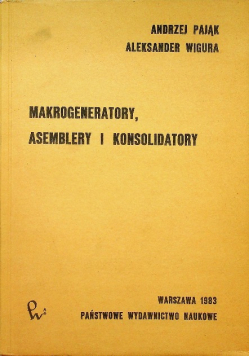 Mikrogeneratory Asemblery i Konsolidatory