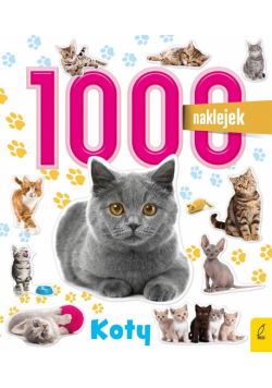 1000 naklejek. Koty