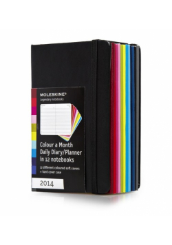 Moleskine 2014 Colour a Month Daily