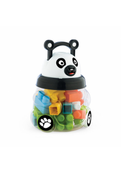 Panda z klockami 18 sztuk
