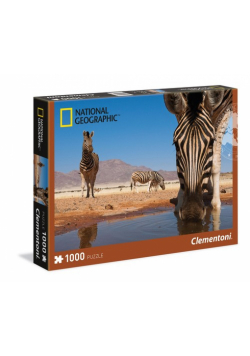 Puzzle National Geographic A Zebra drinks 1000