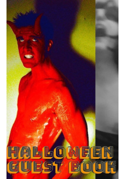Sexy Devil and wife Scary Halloween Guest Book