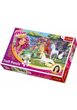 Puzzle 60 Mia and Me Odpoczynek na łące