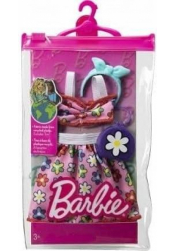 Barbie ubranka + akcesoria HJT21
