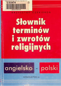 Słownik terminów i zwrotów religijnych angielsko - polski