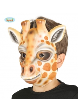 Dziecięca maska z pianki-Żyrafa