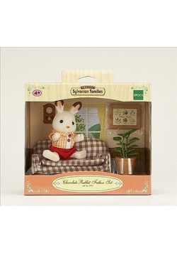 Sylvanian Families Zestaw królik z kanapą