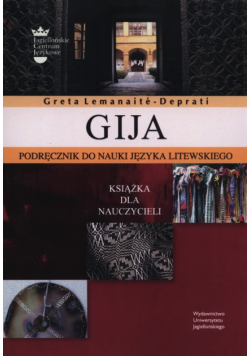 Gija Podrecznik do nauki litewskiego Książka dla nauczycieli