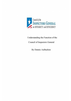 Understanding the Function of the Council of Inspectors General