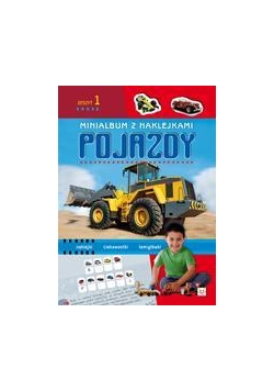 Minialbum z naklejkami - Pojazdy cz.1