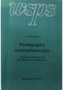 Pedagogika resocjalizacyjna