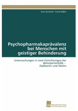 Psychopharmakaprävalenz bei Menschen mit geistiger Behinderung