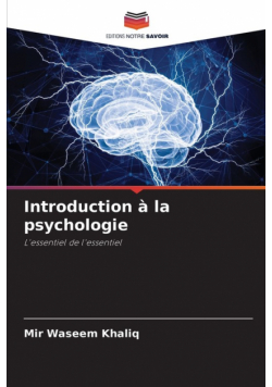 Introduction à la psychologie