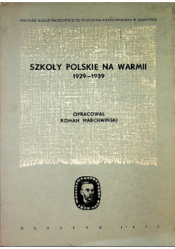 Szkoły polskie na warmii 1929 1939