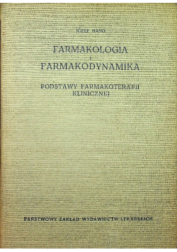 Farmakologia i farmakodynamika