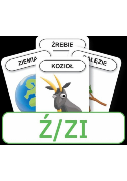 Karty Logopedyczny Piotruś Część X - głoska Ź/ZI