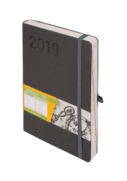 Kalendarz 2019 Impresja B5 Szary DNS ANTRA