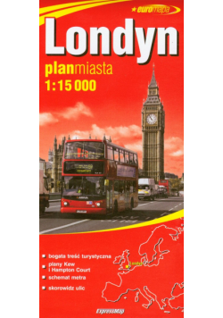 Londyn plan miasta 1:15 000