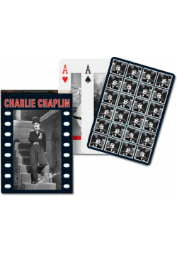 Karty do gry Piatnik 1 talia Charlie Chaplin