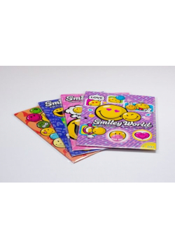 Wkłady do segregatora A5 Smiley 20 kartek mix