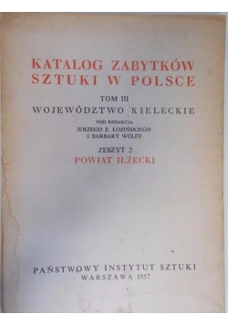 Katalog zabytków sztuki w Polsce, tom III zeszyt 2