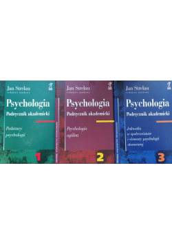Psychologia Podręcznik akademicki  Tom 1 do 3
