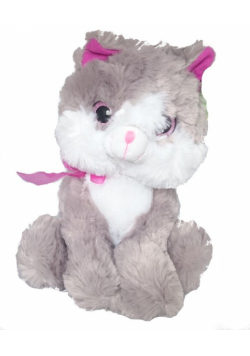 Kot Bazyli szary 30 cm
