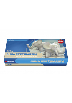 Glina samoutwardzalna biała 500 g