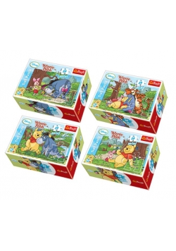 Puzzle 54 mini Lato w Stumilowym lesie mix TREFL