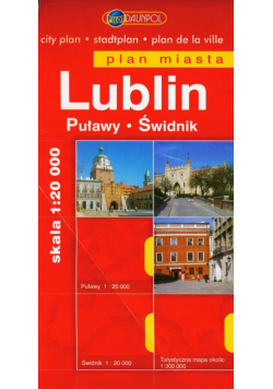 Lublin Puławy Świdnik plan miasta
