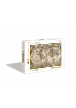 Puzzle Old Map 3000