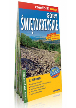 Góry Świętokrzyskie mapa turystyczna 1:75 000
