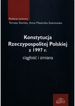 Konstytucja Rzeczypospolitej Polskiej z 1997 r
